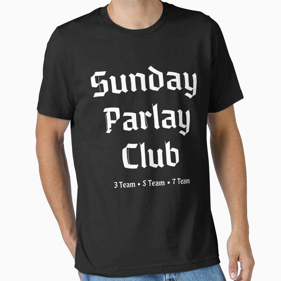 Sunday Parlay Club T-Shirt - Unique Graphic Unisex