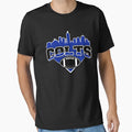 Colts Football Skyline Football Team T-Shirt - Casual Everyday Wear Unisex