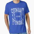 Sunday Funday Football T-Shirt - Streetwear Style Men Women