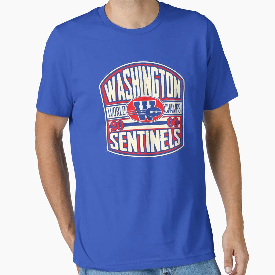 Washington Sentinels 2000 T-Shirt - Fun Novelty Design Men Women
