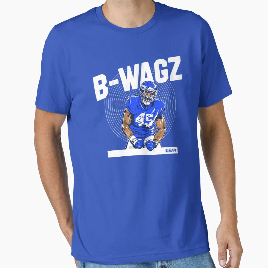 Bobby Wagner T-Shirt - Fun Novelty Design Men Women