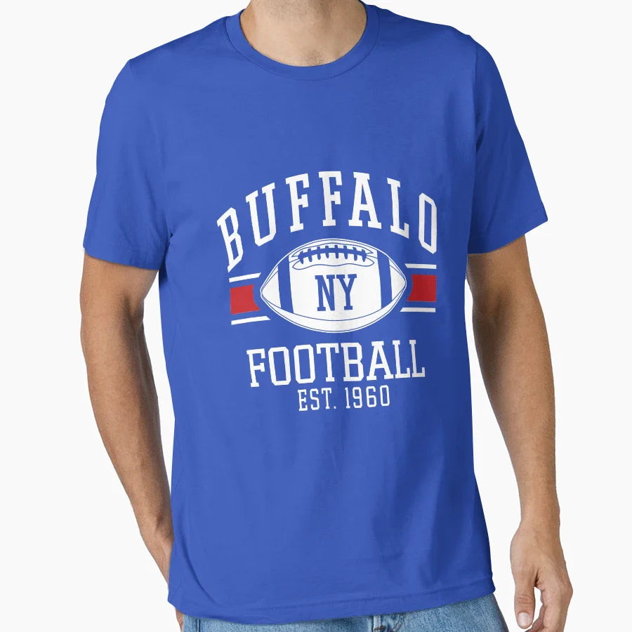 Buffalo New York Ny Football Mafia Sports T-Shirt - Novelty Apparel Unisex