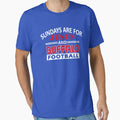 Buffalo Football Fan Sundays Jesus T-Shirt - Aesthetic Graphic Men Women