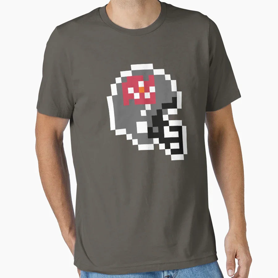 Tampa Bay Buccaneers 8 Bit T-Shirt - Casual Everyday Wear for Adults