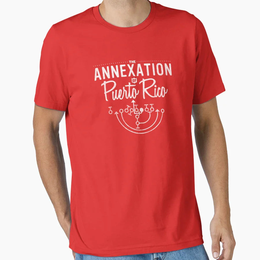 Annexation Puerto Rico T-Shirt - Minimalist Print Unisex