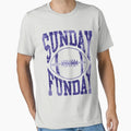 Sunday Funday Football T-Shirt - Unique Graphic for Adults
