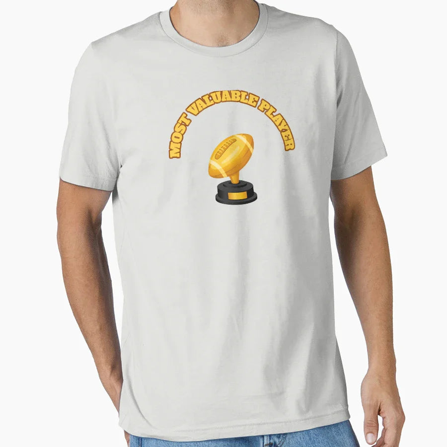 Mvp Most Valuable Player T-Shirt - Casual Everyday Wear for Adults