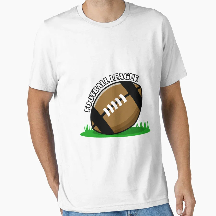Football League T-Shirt - Graphic Print Men Women