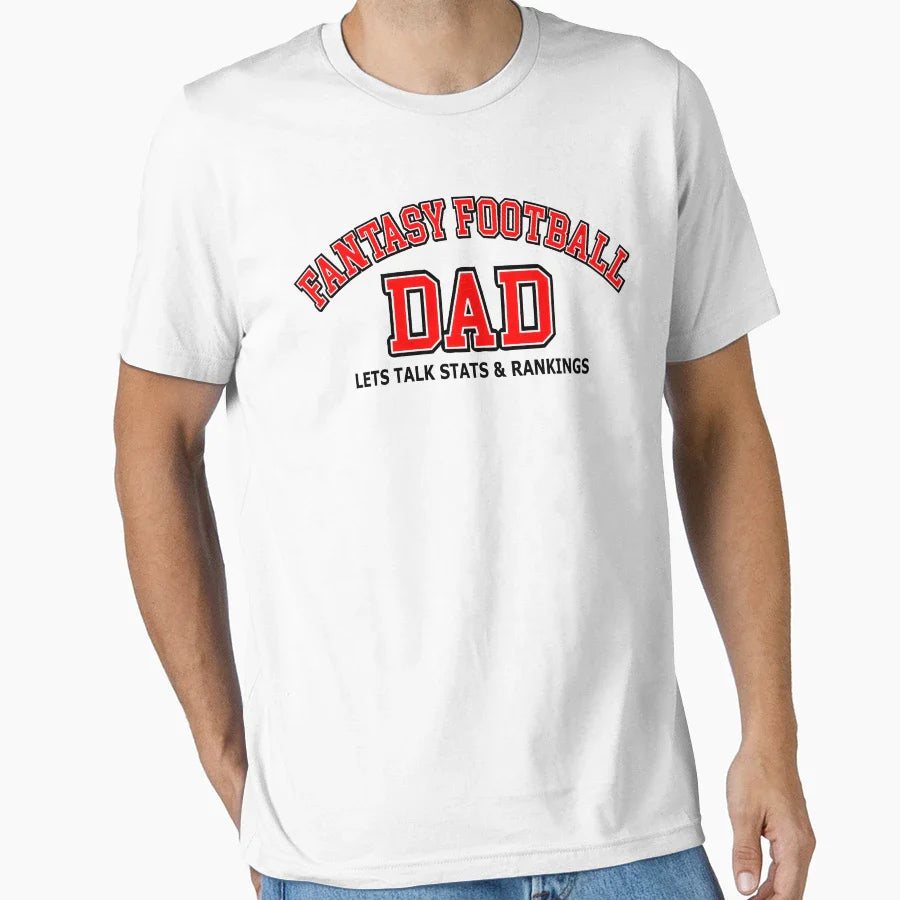 Fantasy Football Dad T-Shirt - Trendy Graphic Unisex