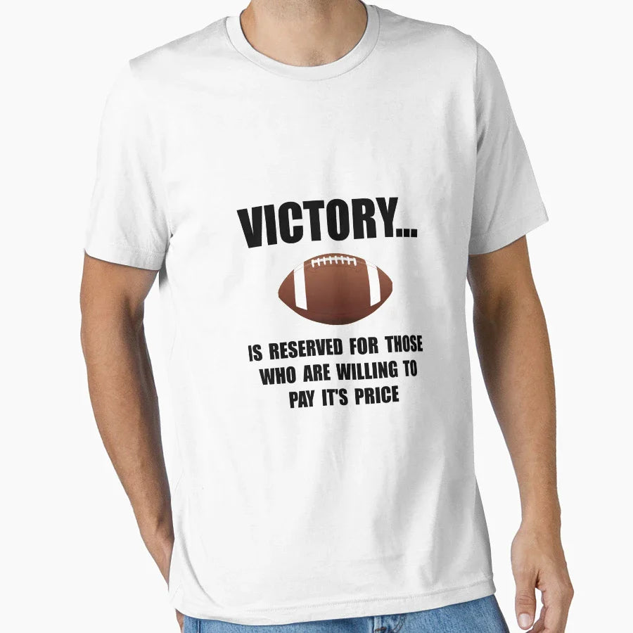 Victory Football T-Shirt - Streetwear Style Men Women