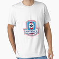 Houston American Football 51 Stars Crest T-Shirt - Minimalist Print Unisex