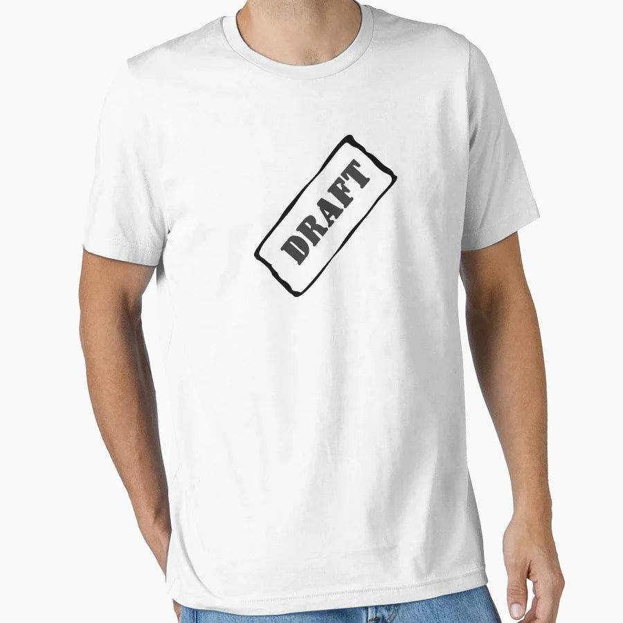 Draft T-Shirt - Minimalist Print Unisex
