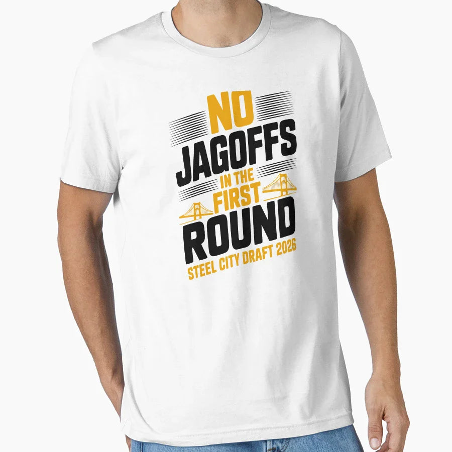 No Jagoffs First Round Football Draft T-Shirt - Custom Art Print Men Women