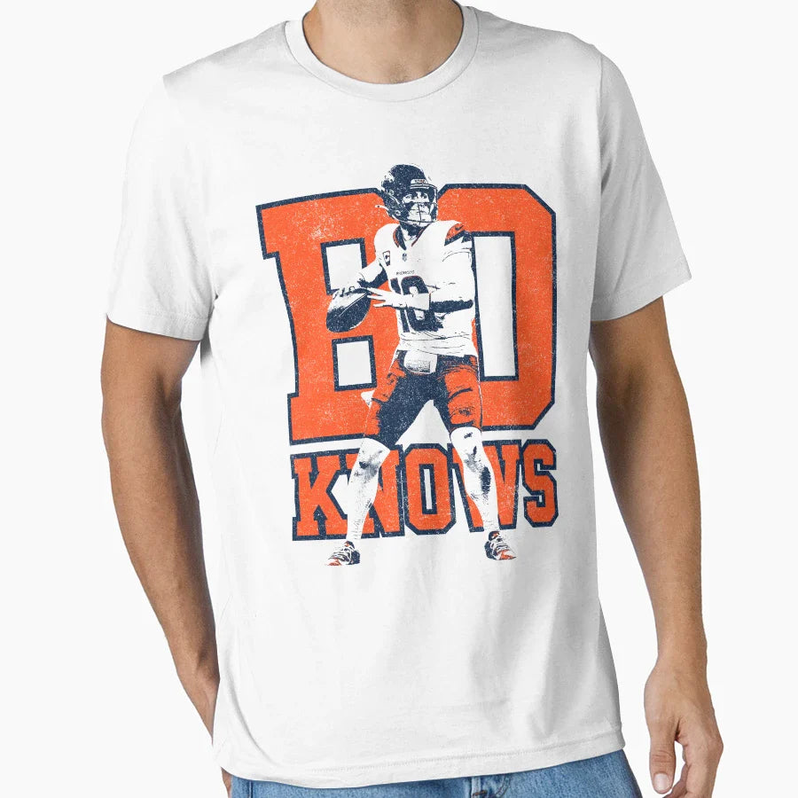 Bo Knows Bo Nix Variant T-Shirt - Unique Graphic Men Women