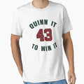 Minnesota Quinn Hughes 43 Quinn It To T-Shirt - Custom Art Print Unisex