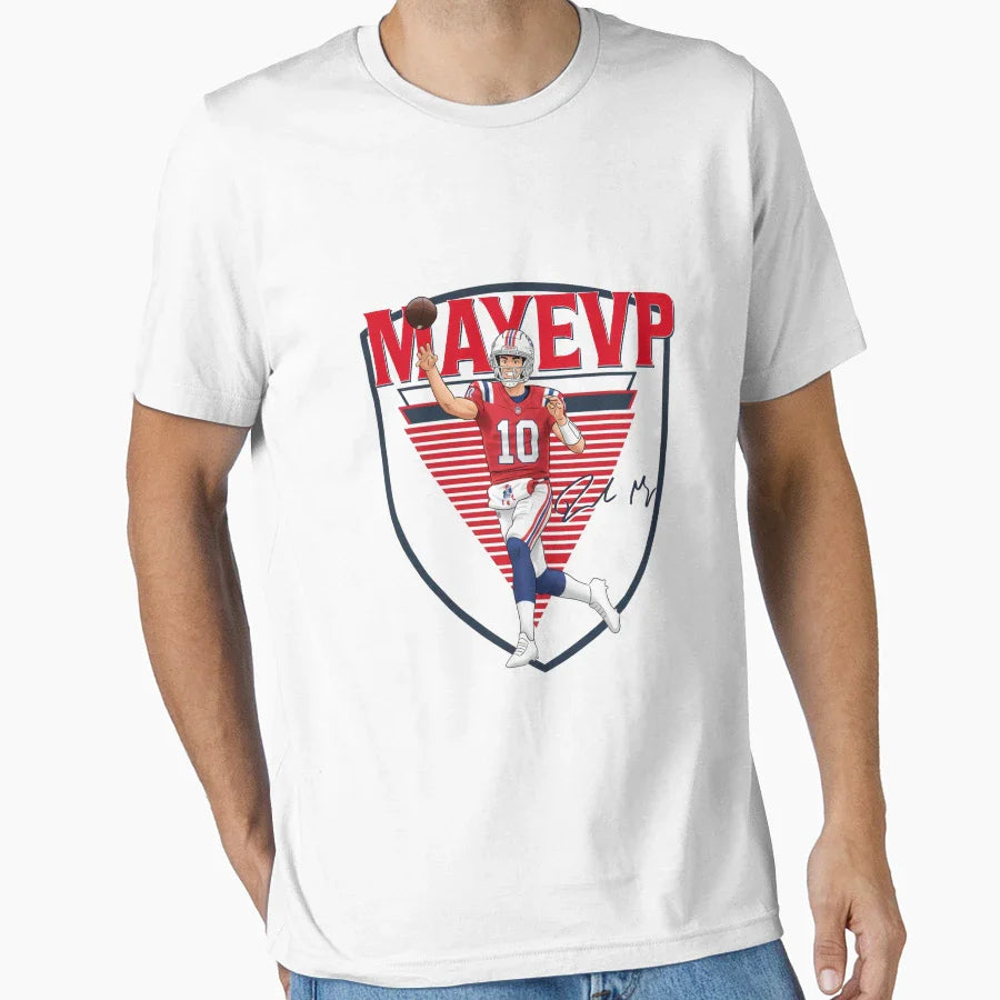 Maye Vp Drake Maye Mvp T-Shirt - Unique Graphic Unisex