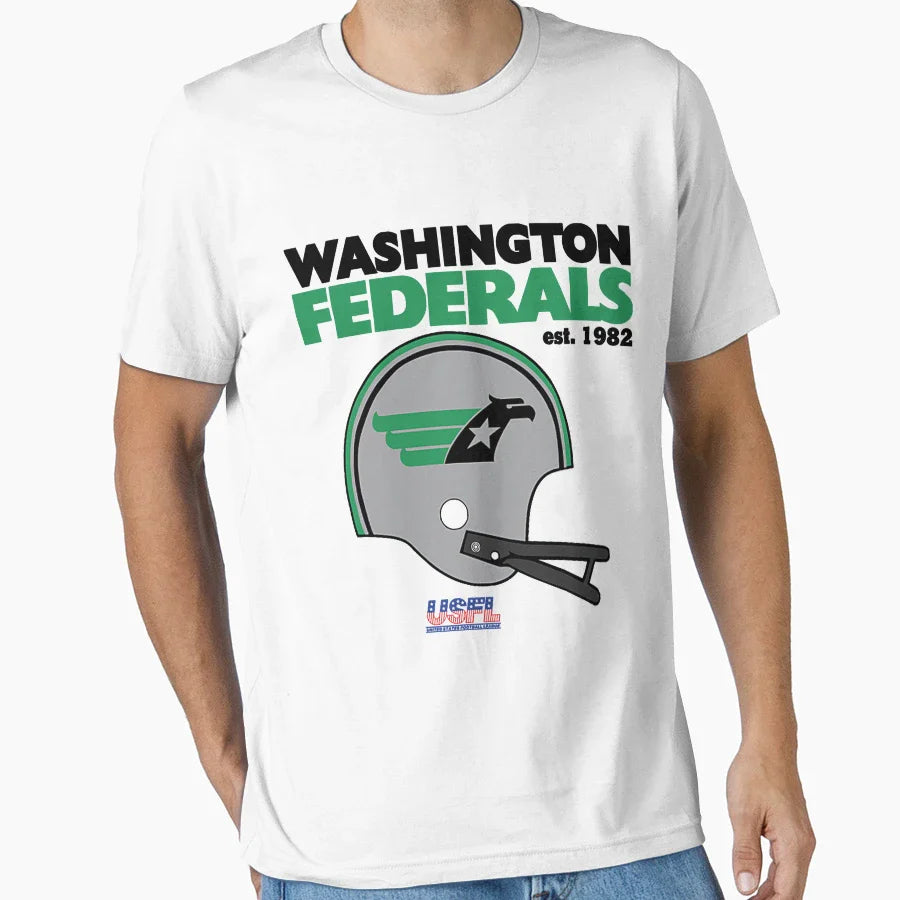 Washington Federals T-Shirt - Aesthetic Graphic for Adults