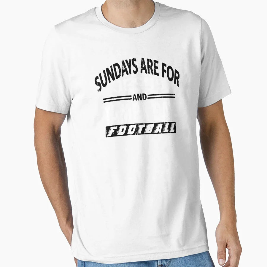 Sunday Are Jesus T-Shirt - Casual Everyday Wear Unisex