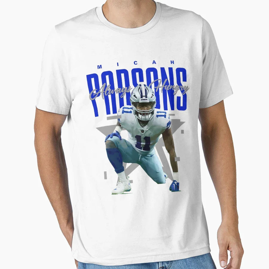 11 Defensive American Football T-Shirt - Streetwear Style for Adults