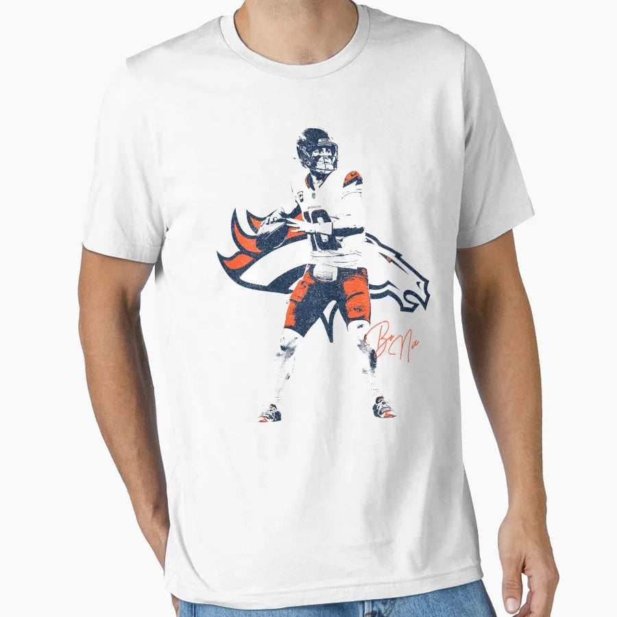 Bo Nix Variant T-Shirt - Custom Art Print Men Women