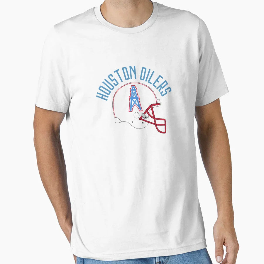 Houston Oilers T-Shirt - Streetwear Style Men Women