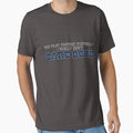 I Really Dont Care Silver Blue T-Shirt - Fun Novelty Design Unisex