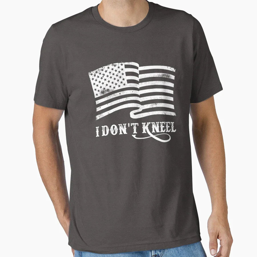 I Dont Kneel T-Shirt - Custom Art Print Men Women