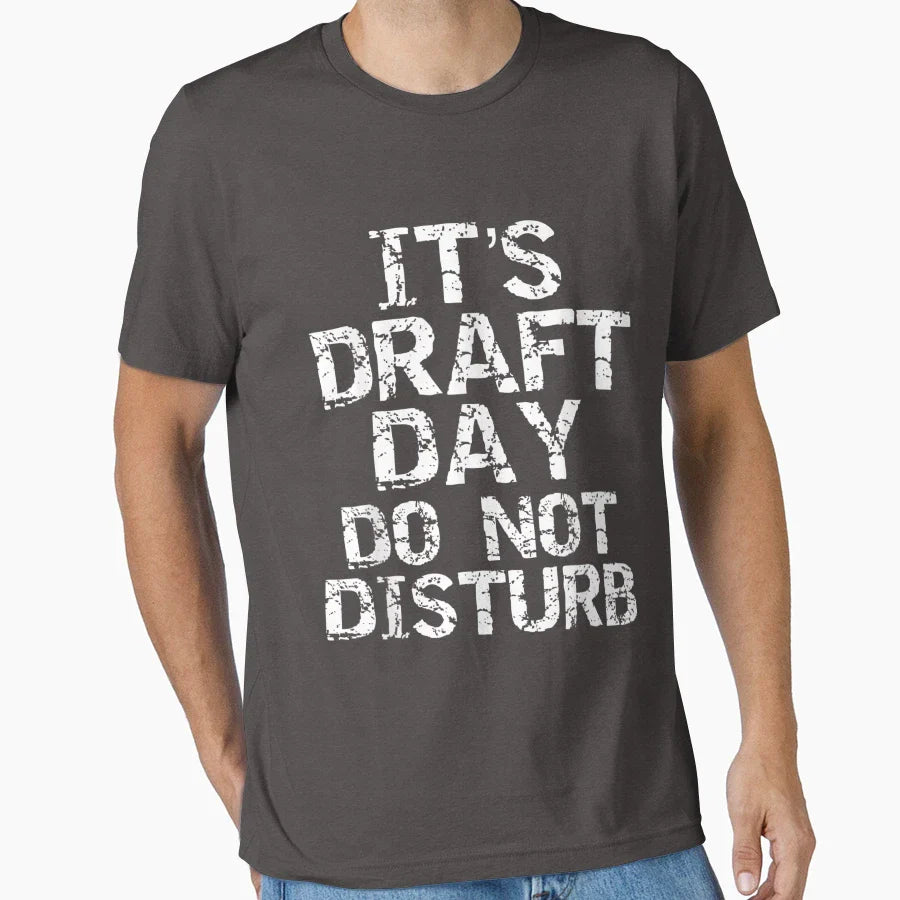 Funny Fantasy Football Draft Its T-Shirt - Fun Novelty Design for Adults