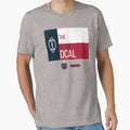 Team Dcal Flag T-Shirt - Fun Novelty Design Men Women