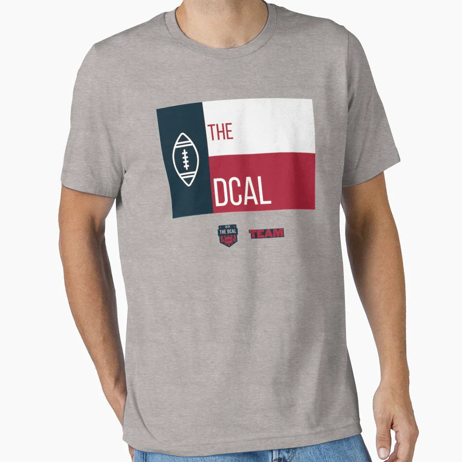 Team Dcal Flag T-Shirt - Fun Novelty Design Men Women