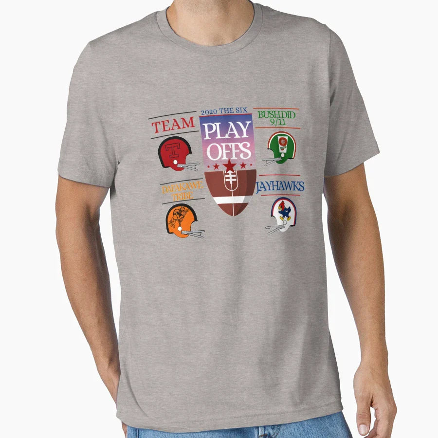 Six Ffl Playoffs 2020 T-Shirt - Casual Everyday Wear Unisex