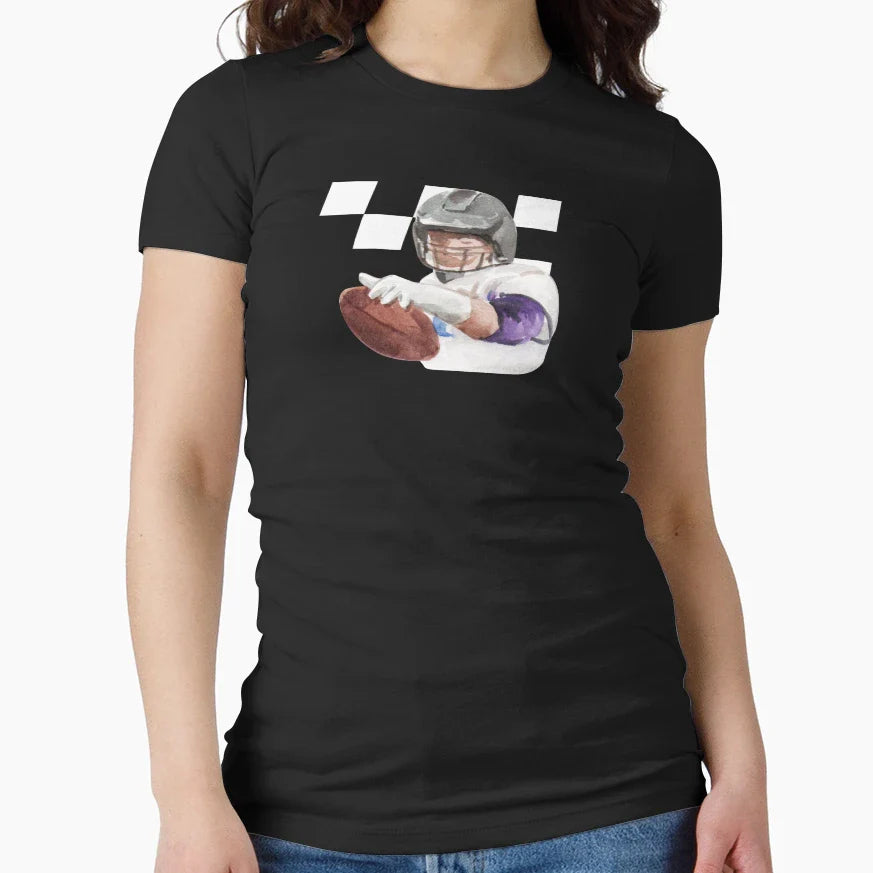 I Cheer Punter T-Shirt - Minimalist Print for Adults
