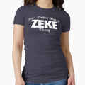 Aint Nothin But Zeke Thang Old School T-Shirt - Custom Art Print Men Women