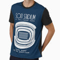 Los Angeles Rams Sofi Stadium Hollywood T-Shirt - Graphic Print for Adults