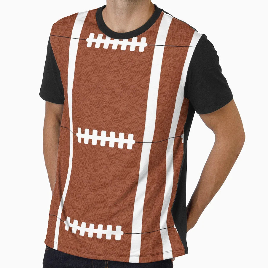 American Football Ball T-Shirt - Fun Novelty Design Unisex