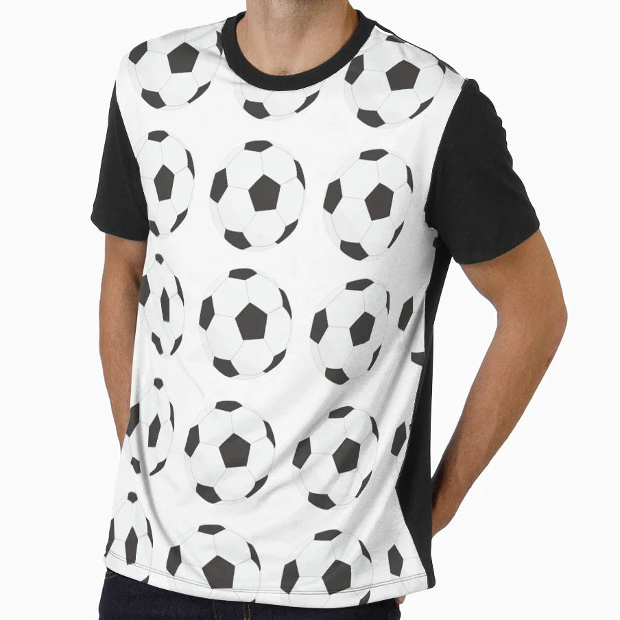 Ball Seamless Pattern T-Shirt - Fun Novelty Design Unisex