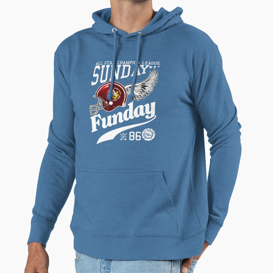 Sunday Funday Hoodie - Streetwear Style Men Women