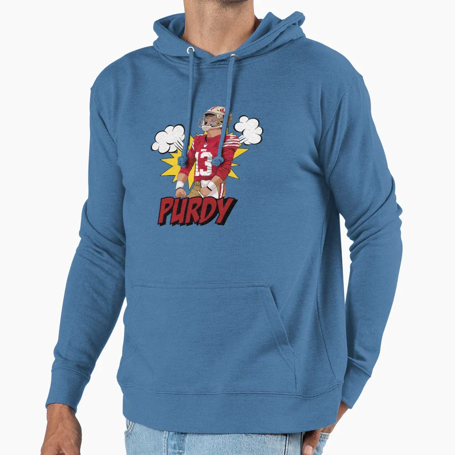 Purdy Hoodie - Trendy Graphic for Adults
