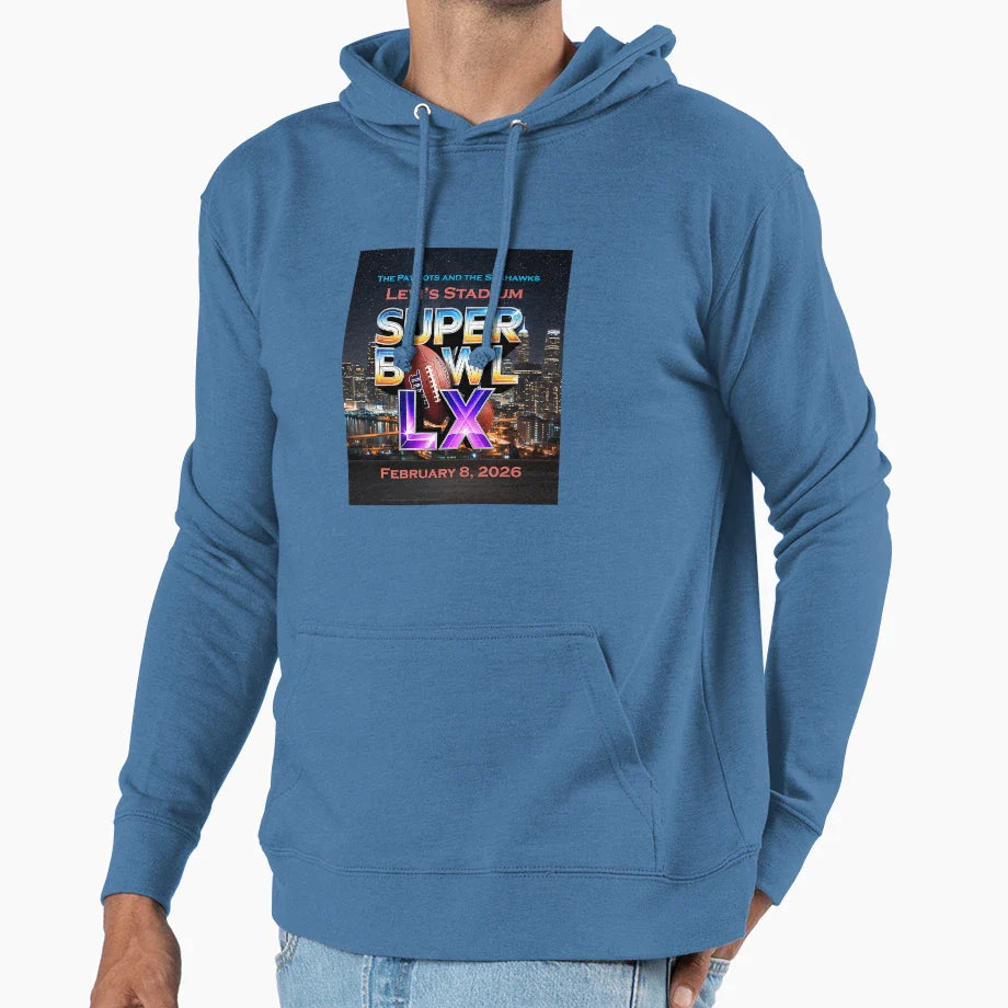 Super Bowl Lx Levis Stadium February 8 Hoodie - Aesthetic Graphic Unisex