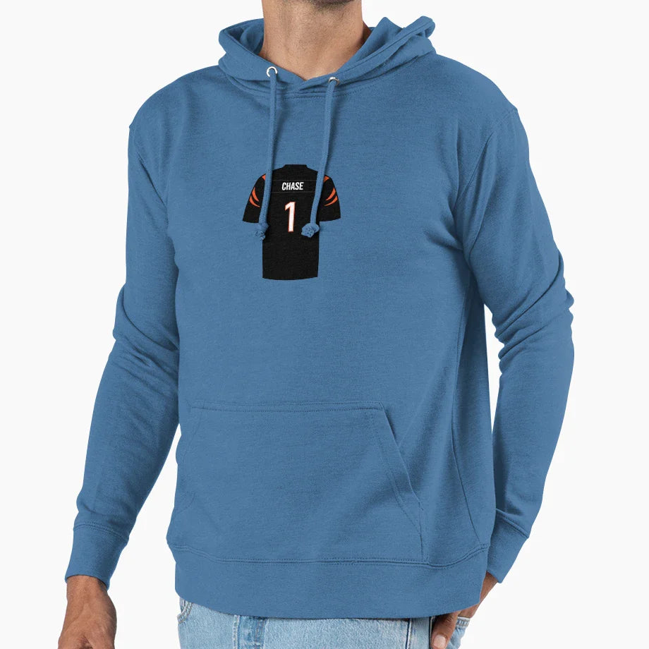 Jamarr Chase Jersey Hoodie - Unique Graphic Men Women