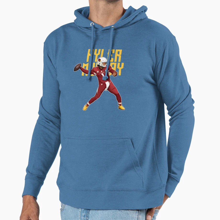 Kyler Murray Throw Passes 1 Bold Hoodie - Trendy Graphic for Adults