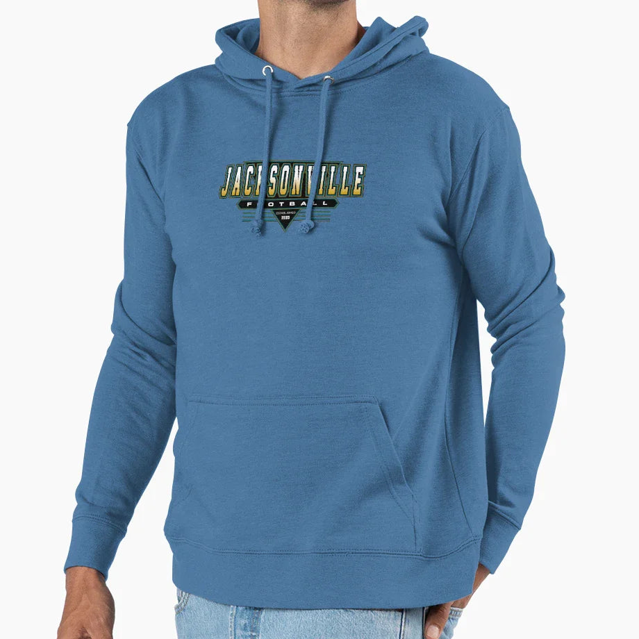 Jacksonville Football Jaguars Inspired 90S Hoodie - Trendy Graphic Unisex
