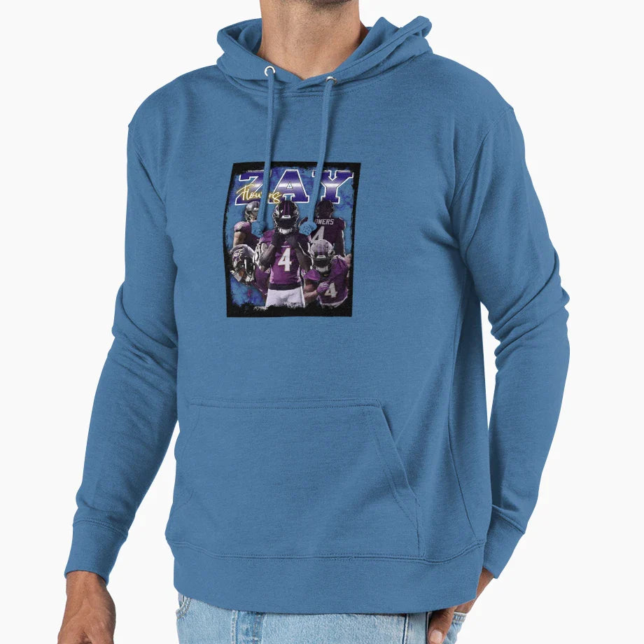 Zay Flowers T-Shirt - Unique Graphic Unisex
