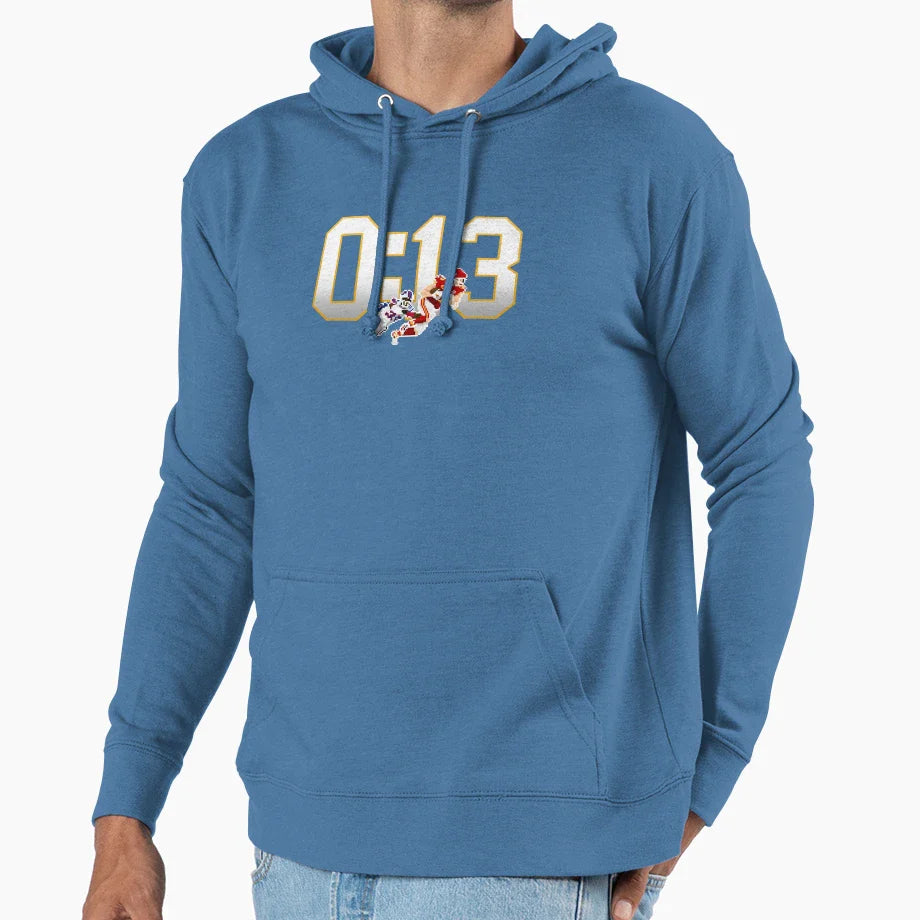 13 Seconds Hoodie - Fun Novelty Design for Adults