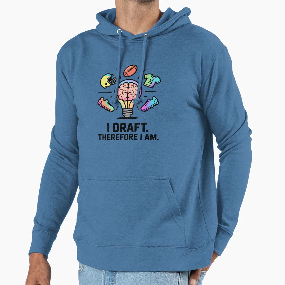 Vibrant Neon Brain Lightbulb Surrounded Hoodie - Fun Novelty Design Unisex