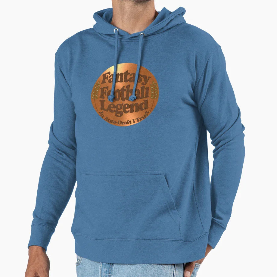 Fantasy Football Legend Hoodie - Aesthetic Graphic Unisex