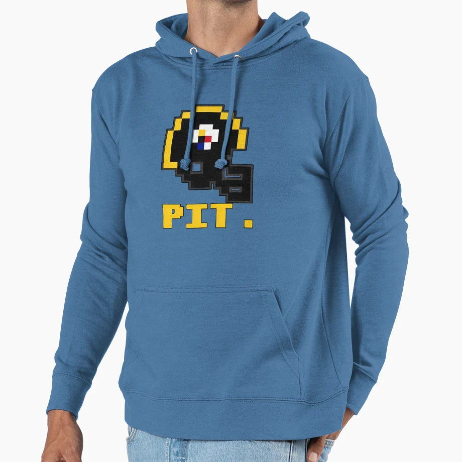 Pittsburgh Football Tecmo Bowl Video T-Shirt - Graphic Print for Adults