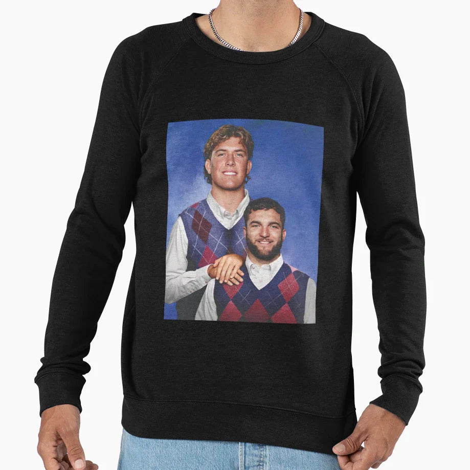 New York Football Jaxson Dart Cam Sweatshirt - Minimalist Print for Adults