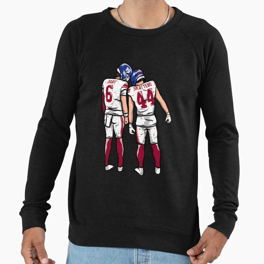 Dart Skattebo Sweatshirt - Fun Novelty Design Men Women