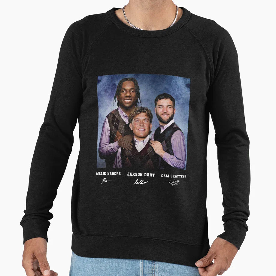 Jaxson Dart Cam Skattebo Malik T-Shirt - Streetwear Style for Adults